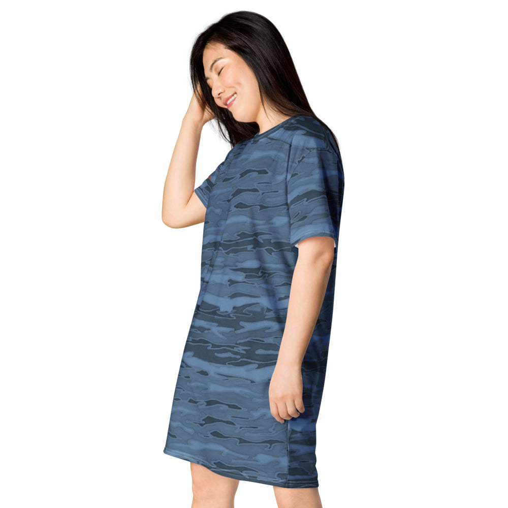 Steel Lava Lamp T-shirt dress