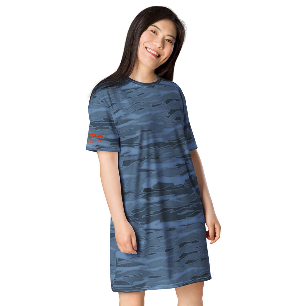 Steel Lava Lamp T-shirt dress