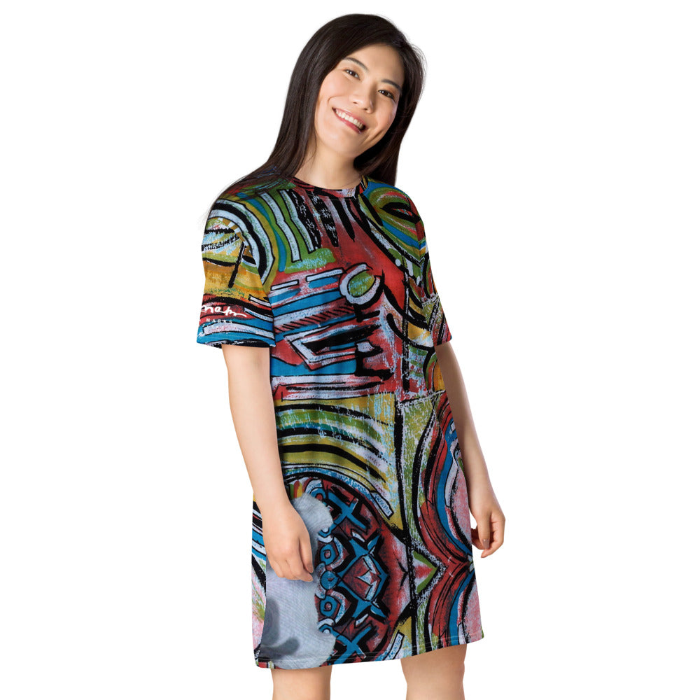 Whirl Wind T-shirt dress