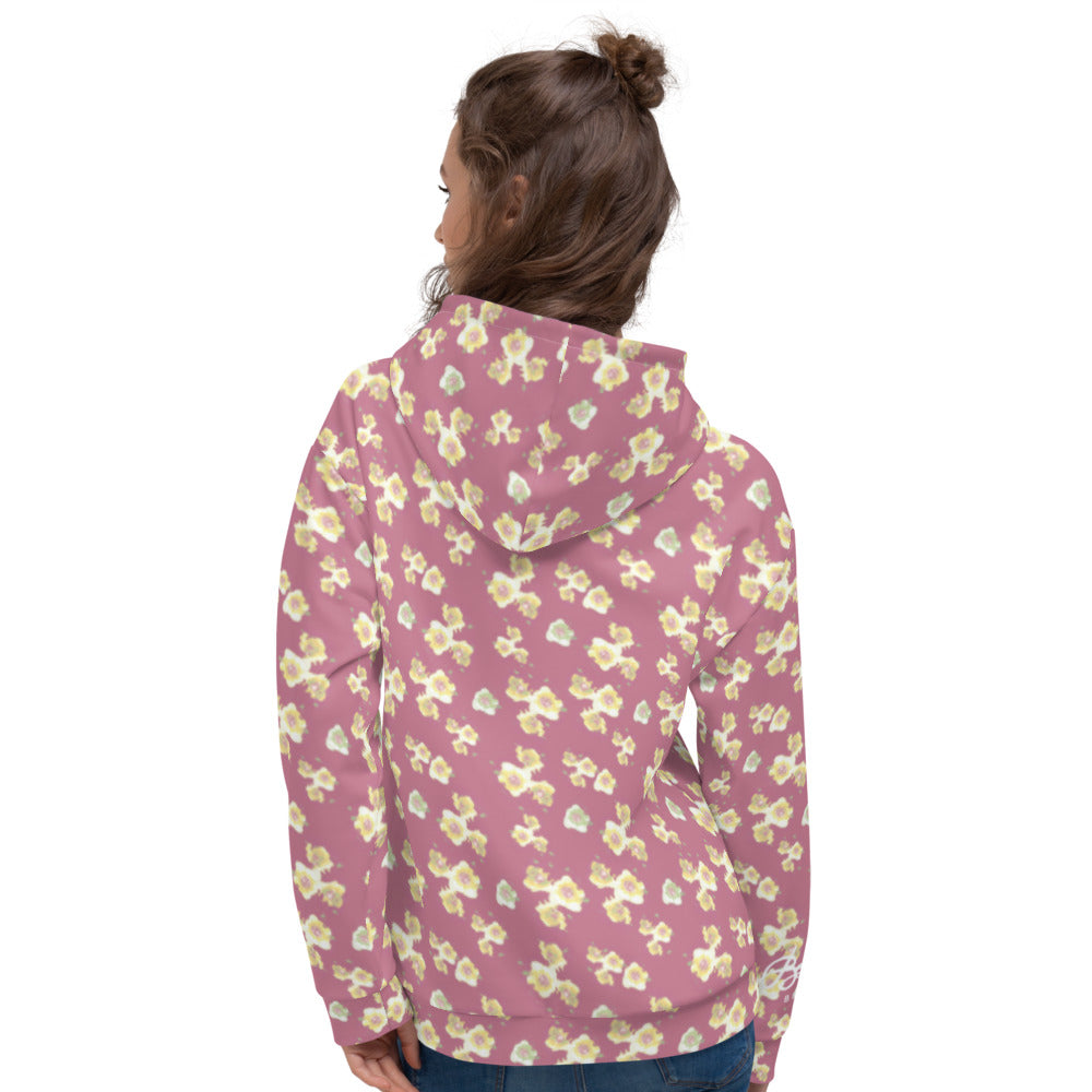 Recycled Unisex Hoodie - Starburst Floral- Women