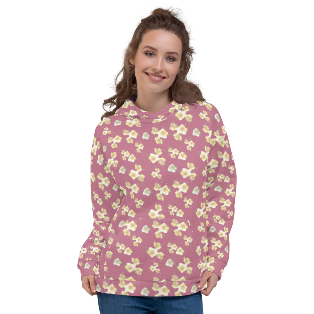 Recycled Unisex Hoodie - Starburst Floral- Women