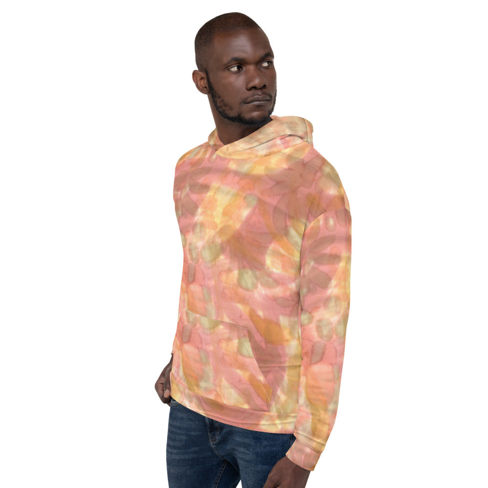 Recycled Unisex Hoodie - Watercolor Smudge - Men