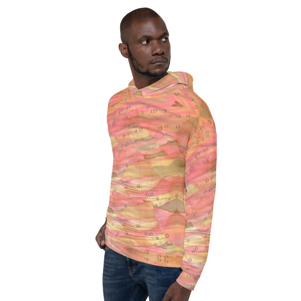 Recycled Unisex Hoodie - Dreamy Floral - Men