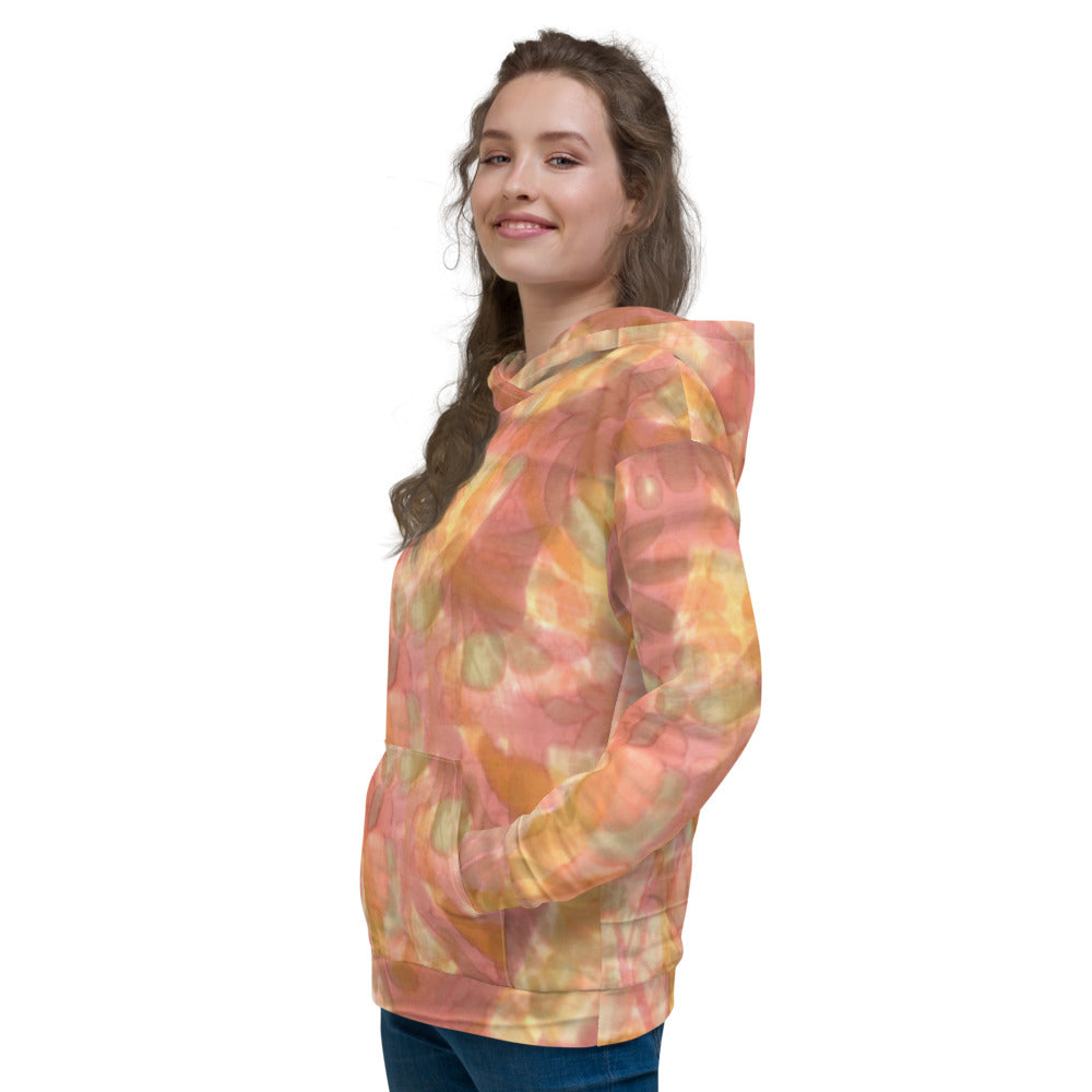 Recycled Unisex Hoodie - Watercolor Smudge - Women