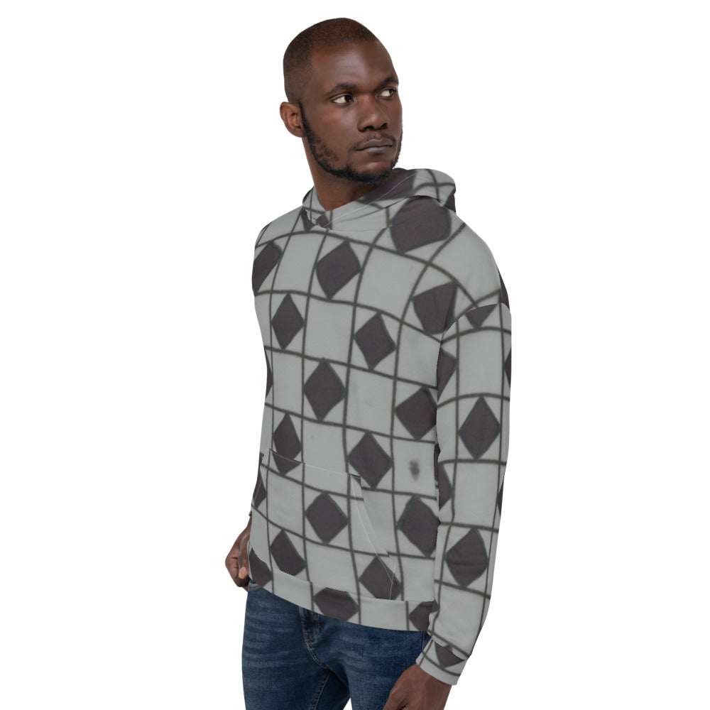 Recycled Unisex Hoodie - Grey Optical - Men
