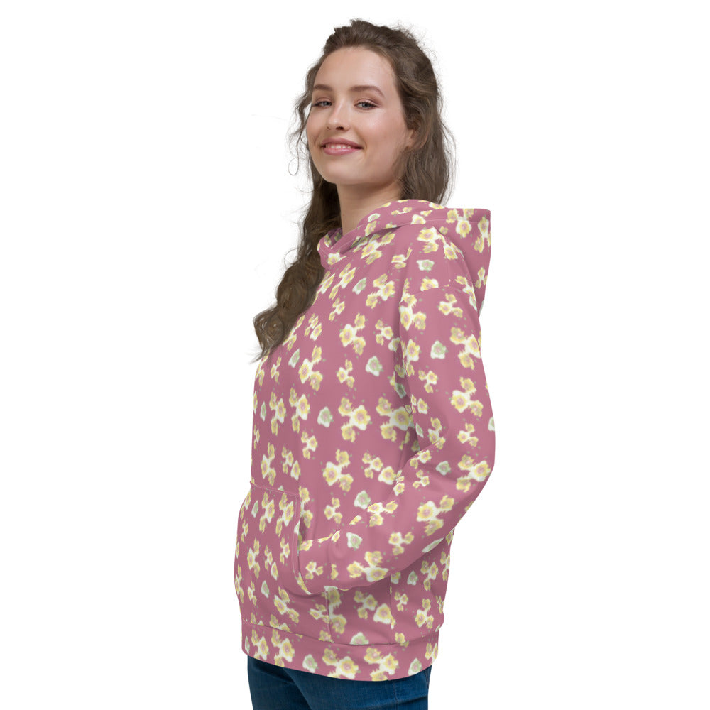Recycled Unisex Hoodie - Starburst Floral- Women