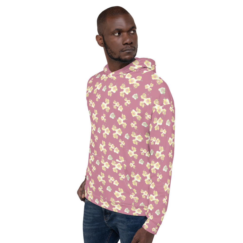 Recycled Unisex Hoodie - Starburst Floral - Men