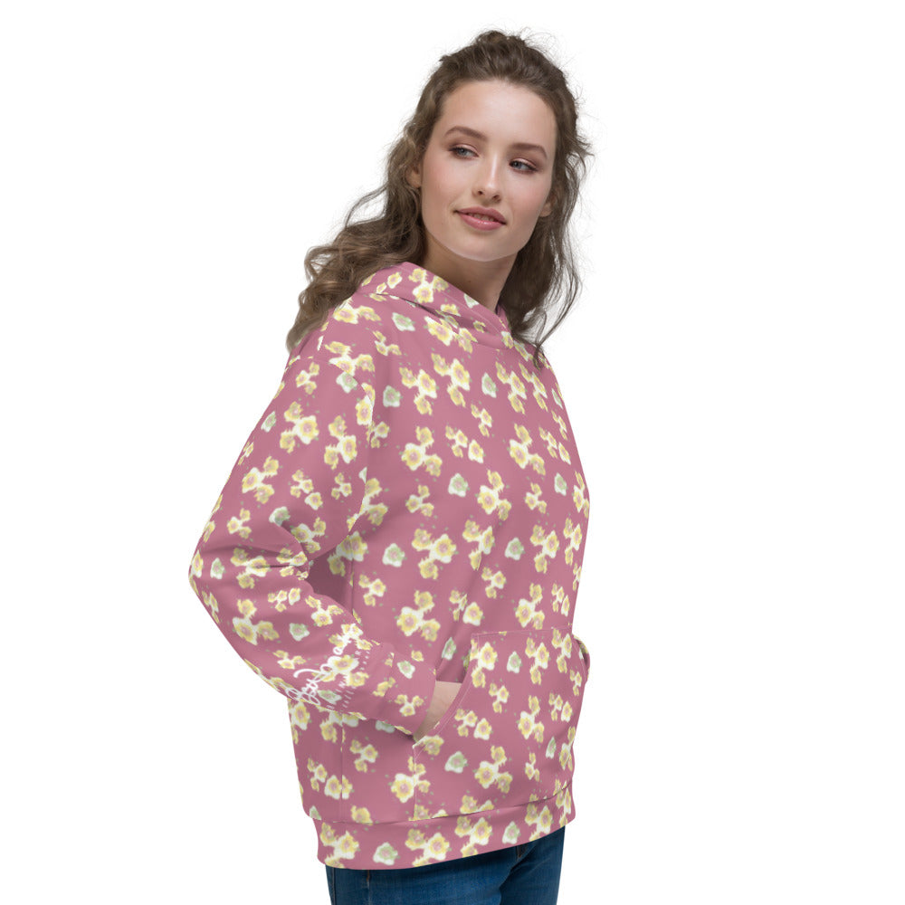 Recycled Unisex Hoodie - Starburst Floral- Women