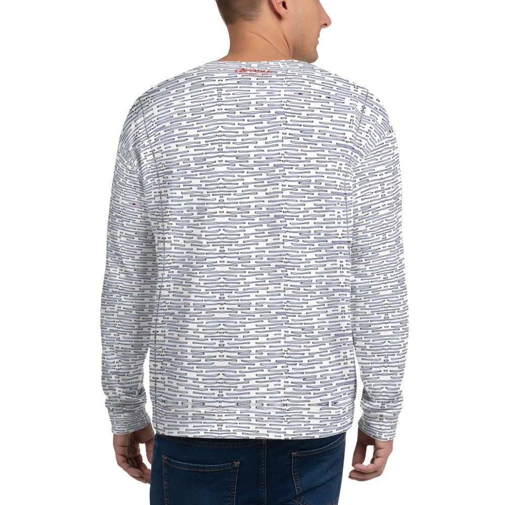Recycled Unisex Sweatshirt - Nautical Crew - Men