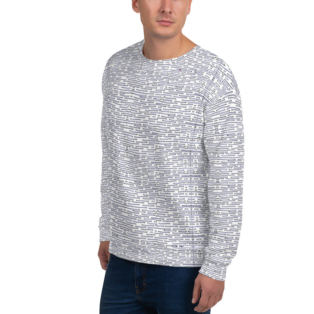 Recycled Unisex Sweatshirt - Nautical Crew - Men