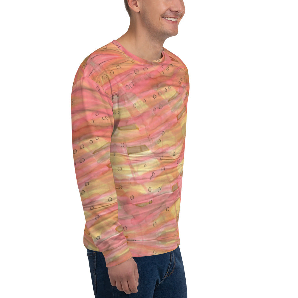 Recycled Unisex Sweatshirt - Dreamy Floral - Men