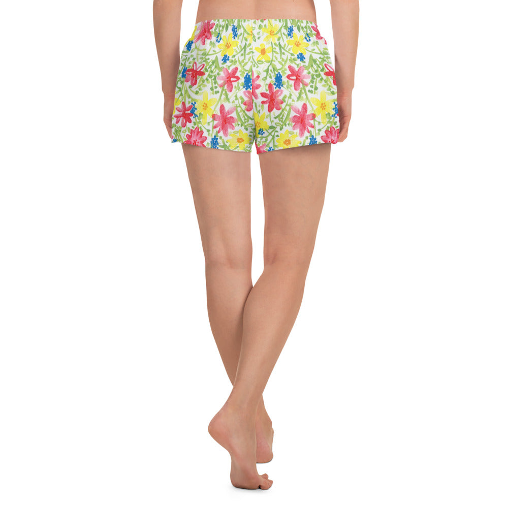 Women's Wildflower Athletic Shorts