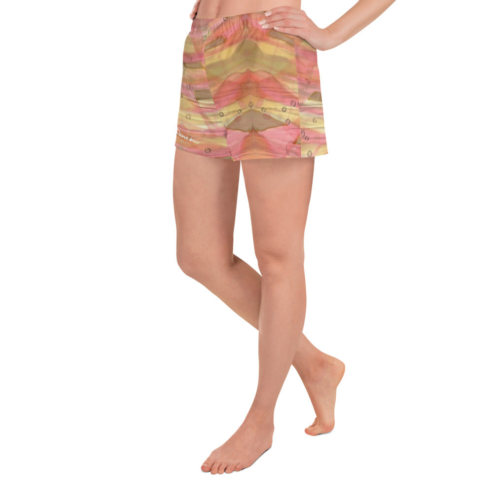 Women's Dreamy Floral Athletic Shorts