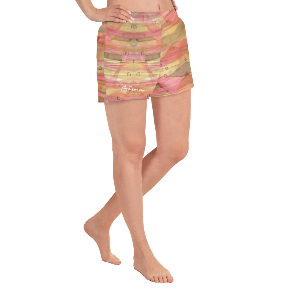 Women's Dreamy Floral Athletic Shorts