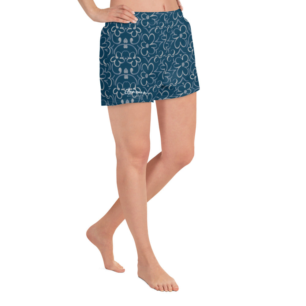 Women's Linear Sixties Athletic Shorts