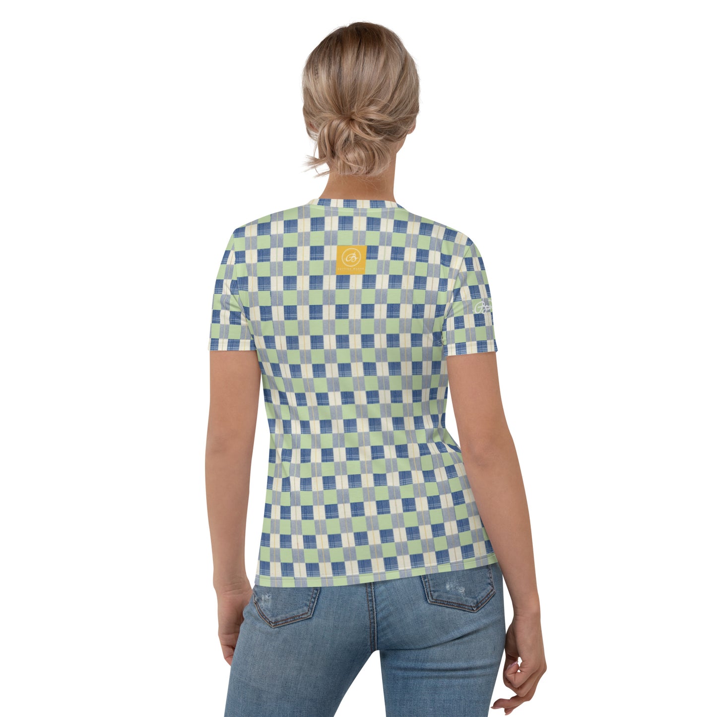 Checkerboard Plaid Women's T-shirt