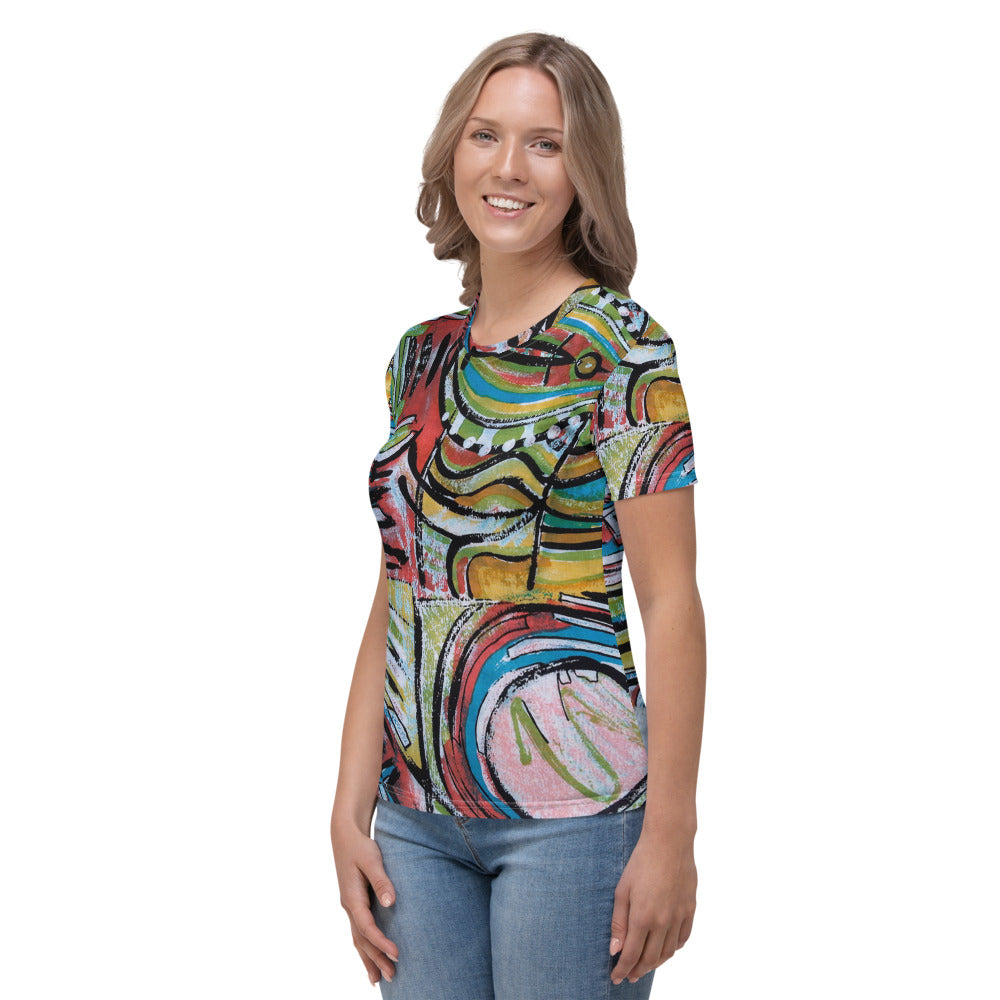 Whirl Wind Womens T-shirt