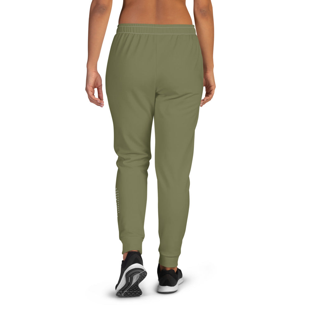 Khaki Green Women's Recycled Joggers