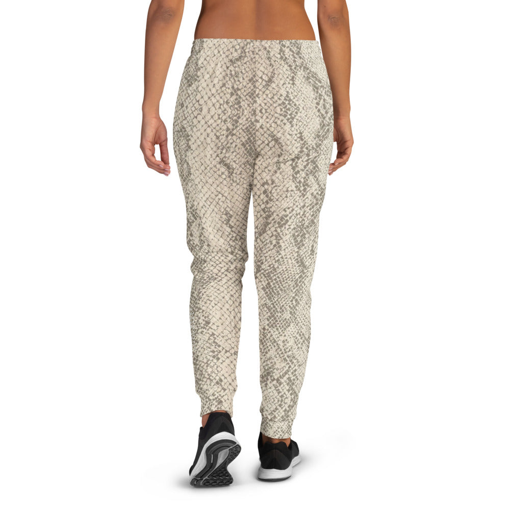 Snake Print Women's Recycled Joggers