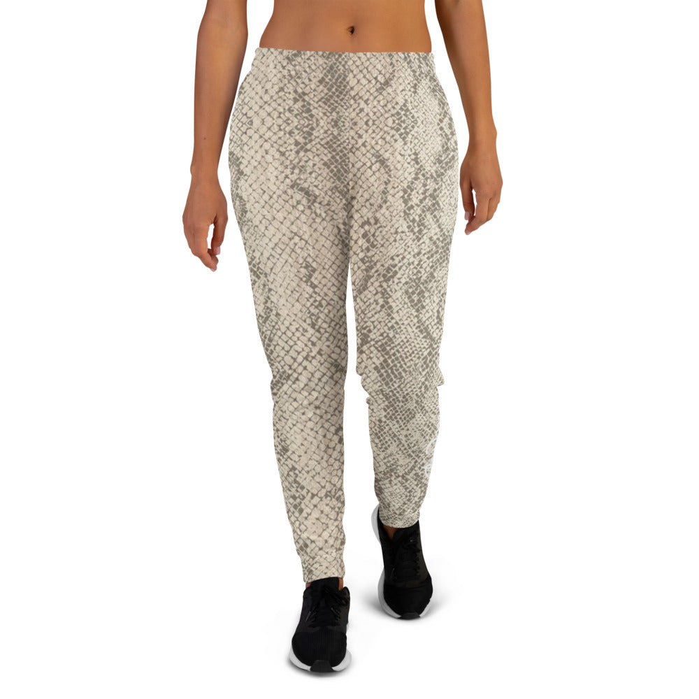 Snake Print Women's Recycled Joggers