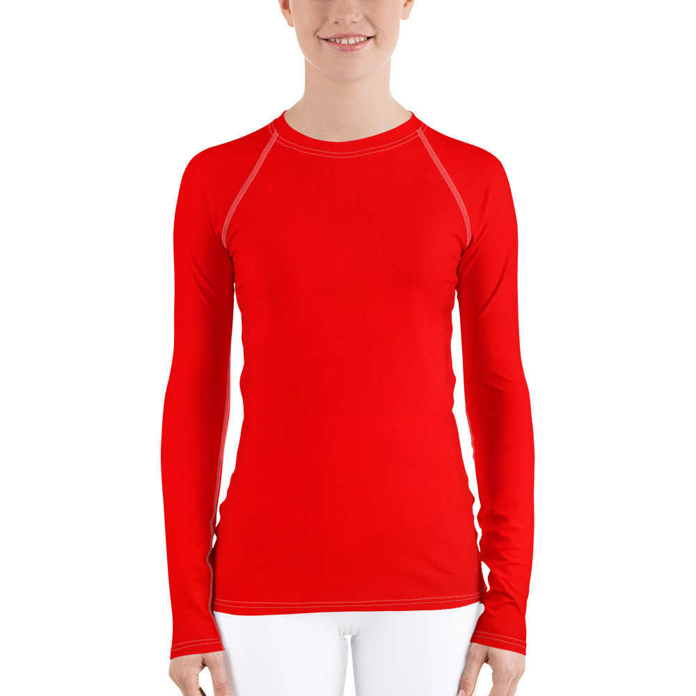 Breath of Fire Orange Long Sleeve Tops