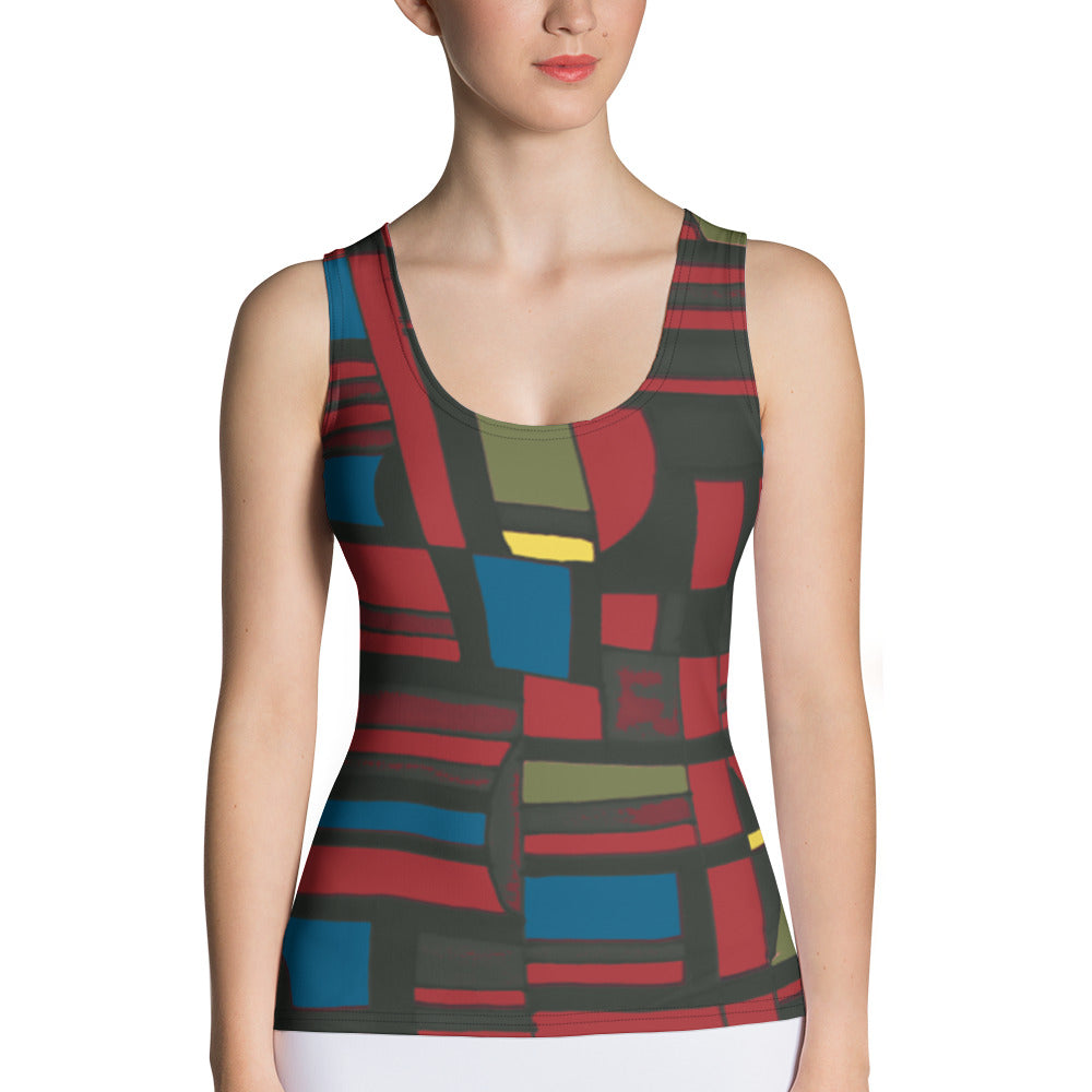 Spirited Geo Tank Top