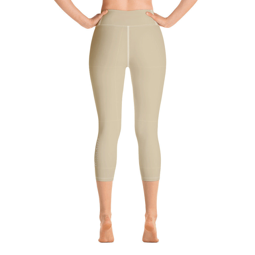 Sand Yoga Capri Leggings