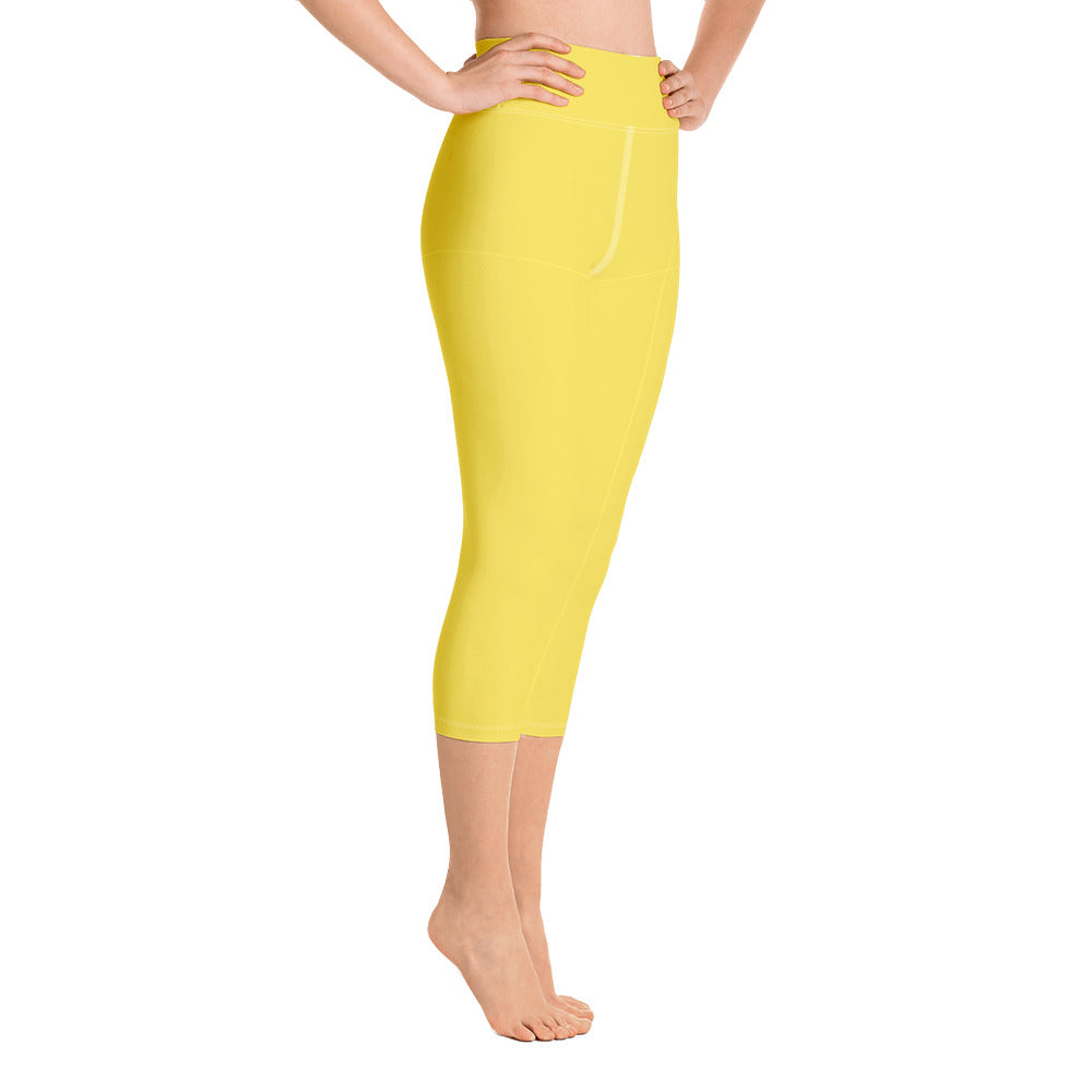 Sunshine Yoga Capri Leggings
