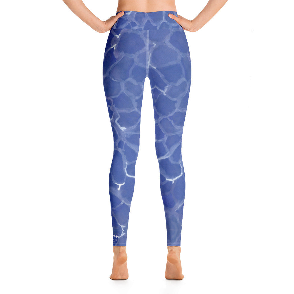 Blue Pool Yoga Leggings
