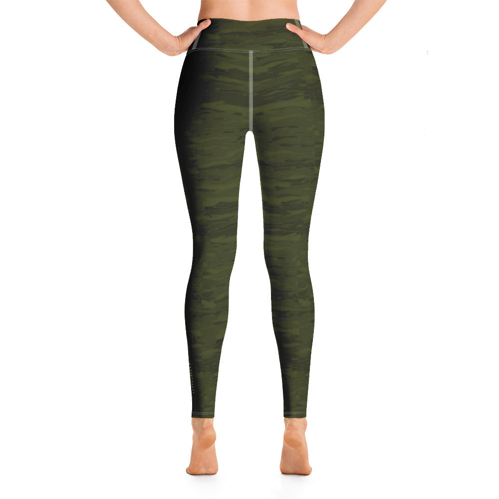 Army Camouflage Lava Yoga Leggings