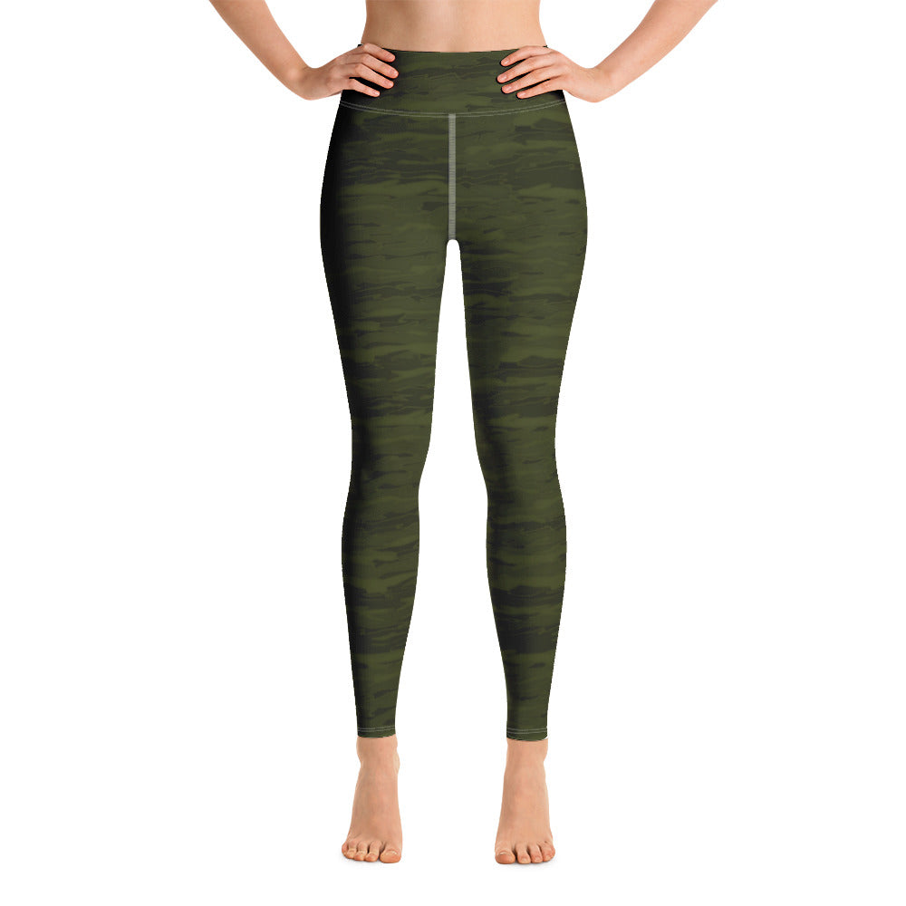 Army Camouflage Lava Yoga Leggings