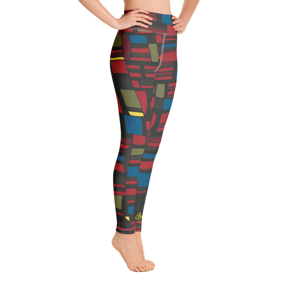 Spirited Geo Yoga Leggings