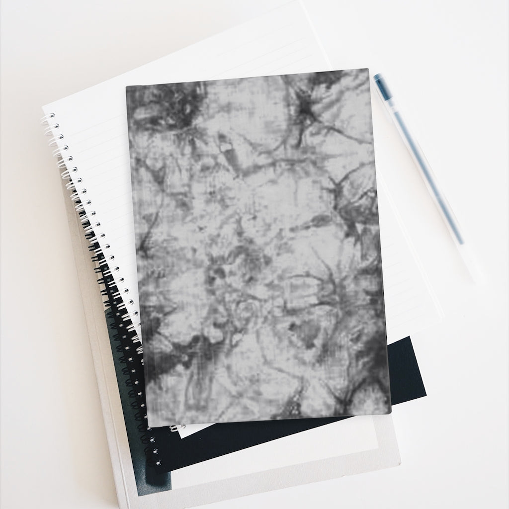 Grey Tie Dye Journal