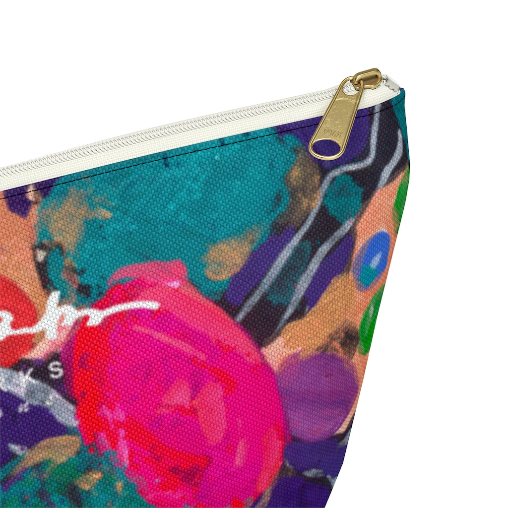 Jelly Bean Accessory Pouch w T-bottom