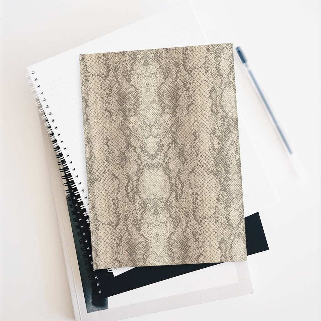 Snake Print Journal