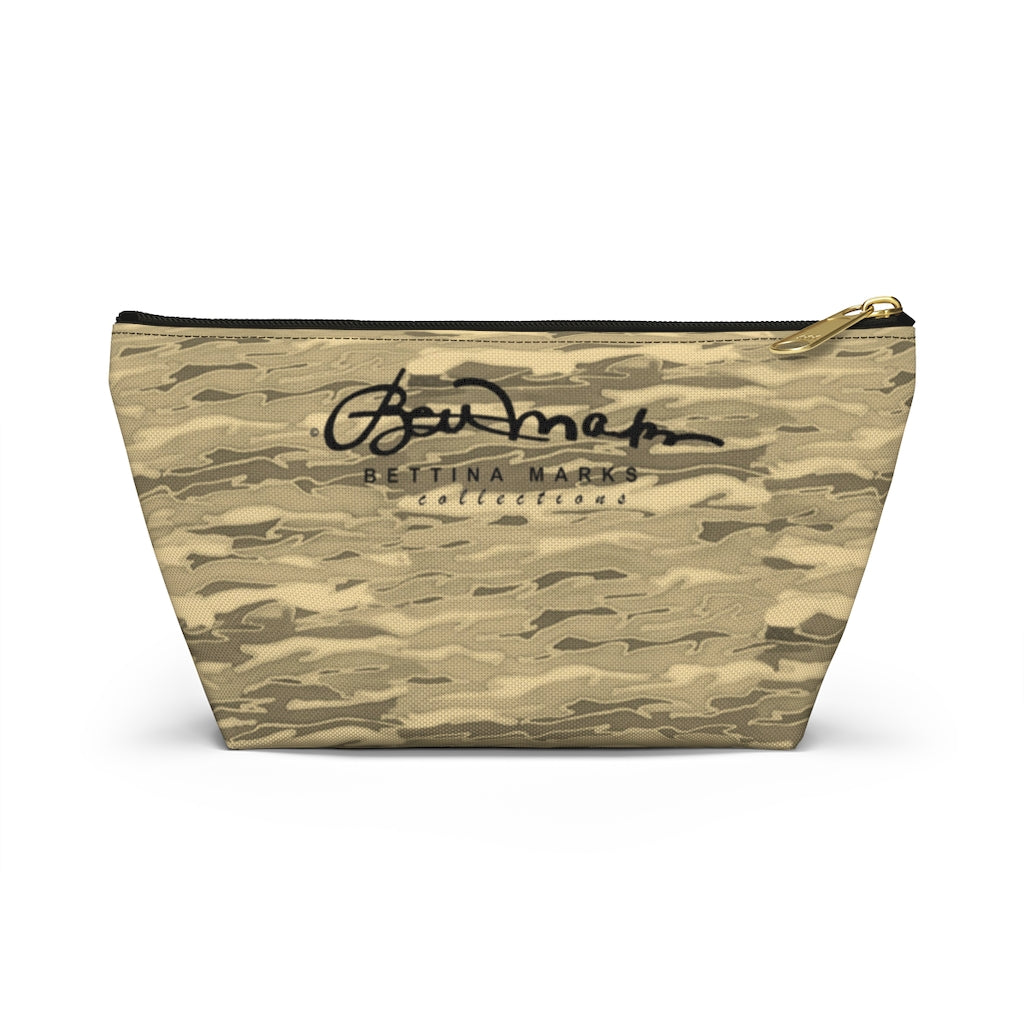 Sand Lava Camouflage Accessory Pouch w T-bottom