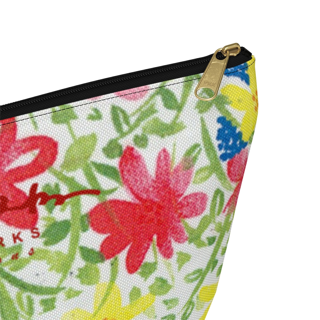 Wildflower Accessory Pouch w T-bottom