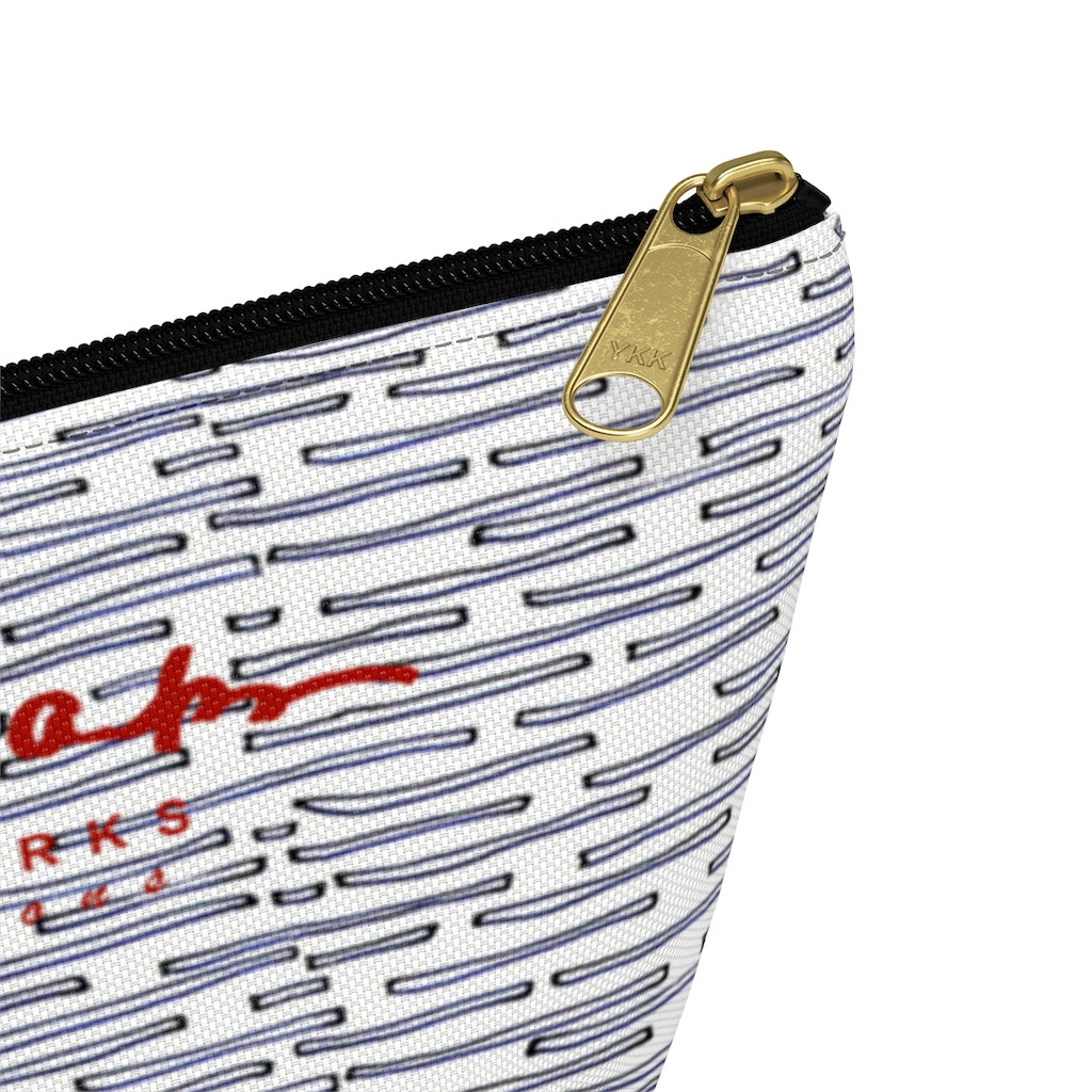 Nautical Crew Accessory Pouch w T-bottom
