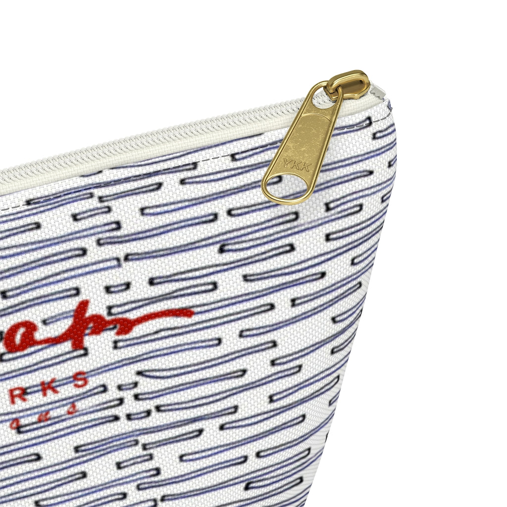 Nautical Crew Accessory Pouch w T-bottom