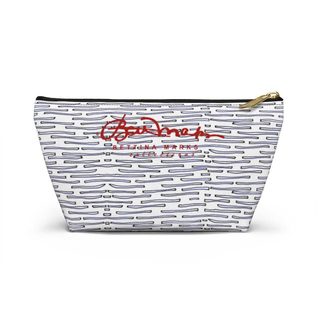 Nautical Crew Accessory Pouch w T-bottom