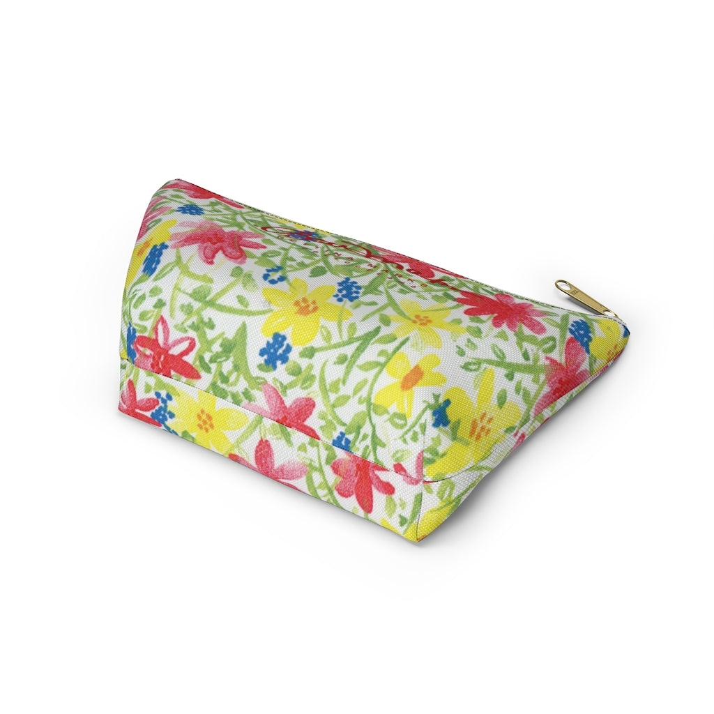 Wildflower Accessory Pouch w T-bottom
