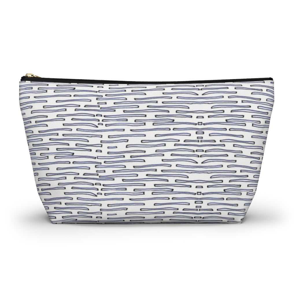 Nautical Crew Accessory Pouch w T-bottom