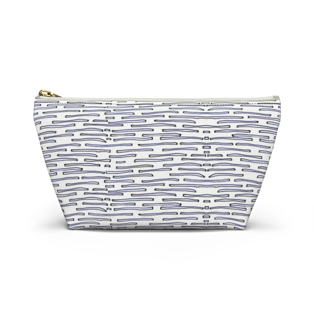 Nautical Crew Accessory Pouch w T-bottom