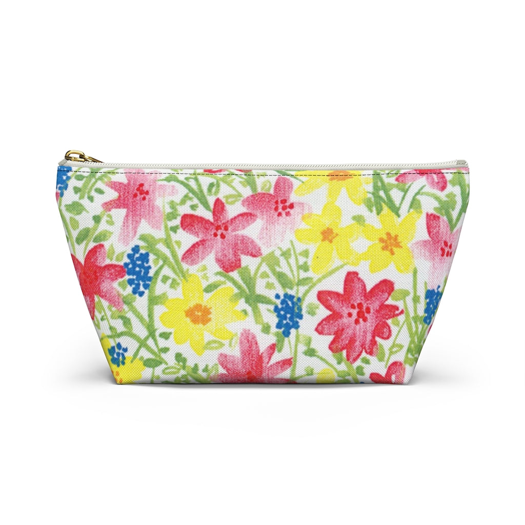 Wildflower Accessory Pouch w T-bottom