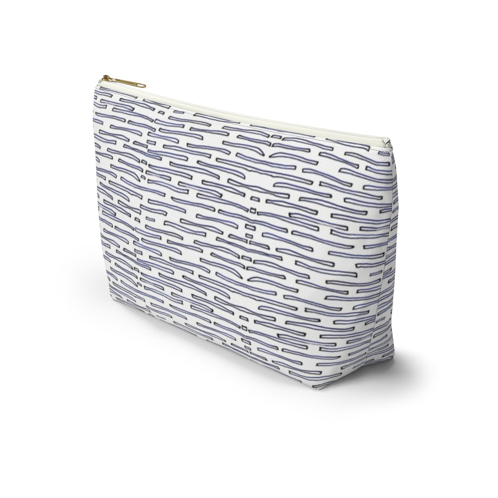 Nautical Crew Accessory Pouch w T-bottom