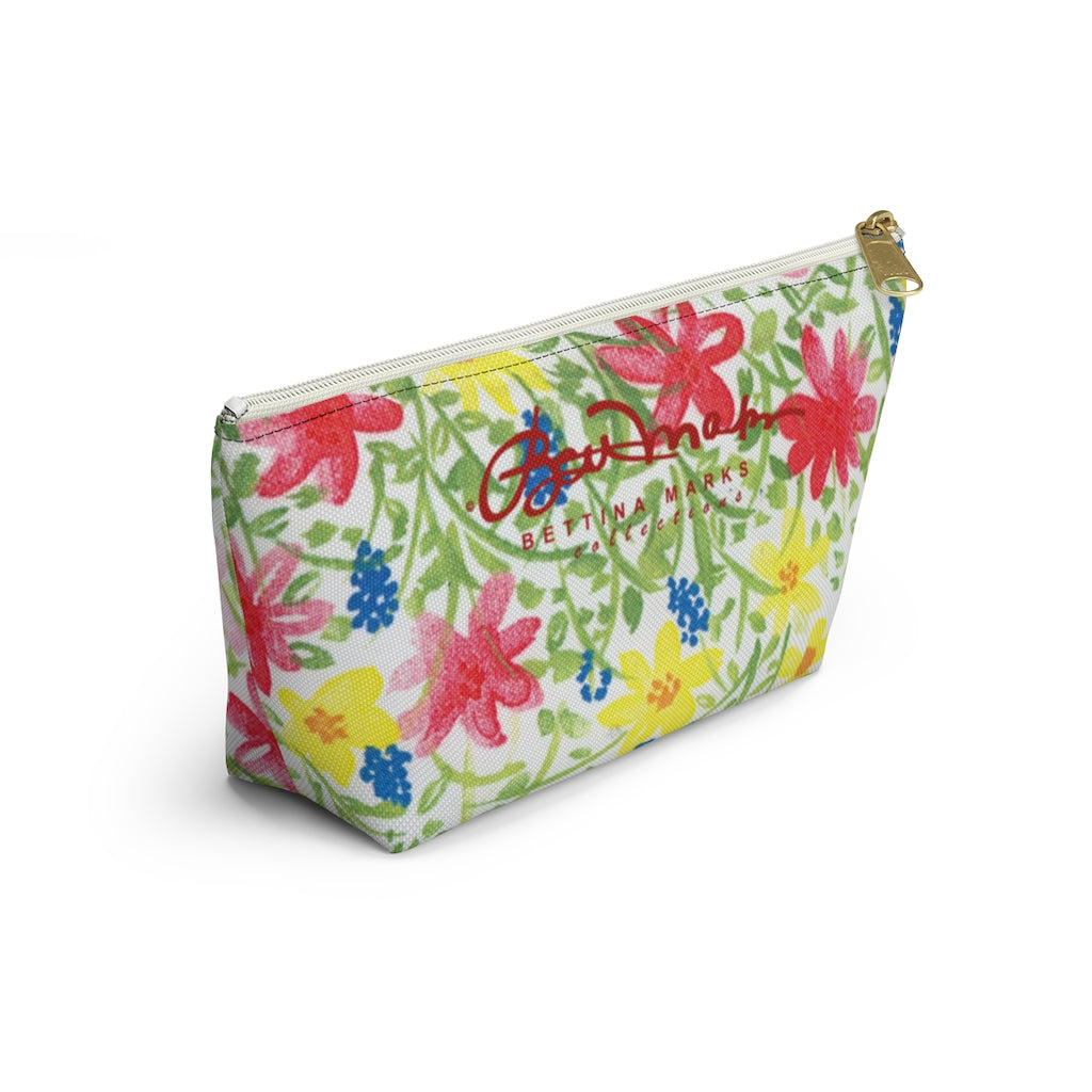 Wildflower Accessory Pouch w T-bottom