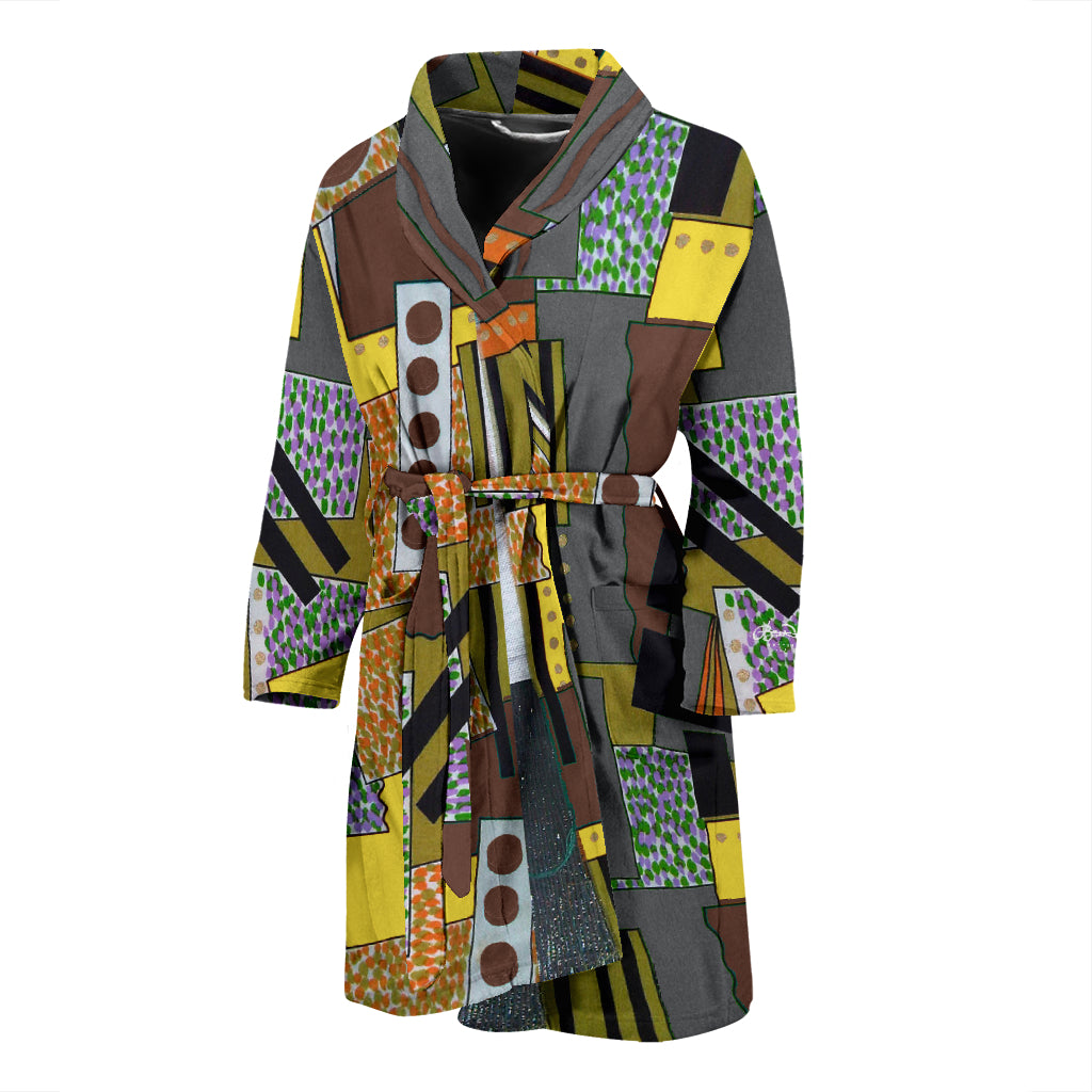 Graphic Tango Bath Robe - Men