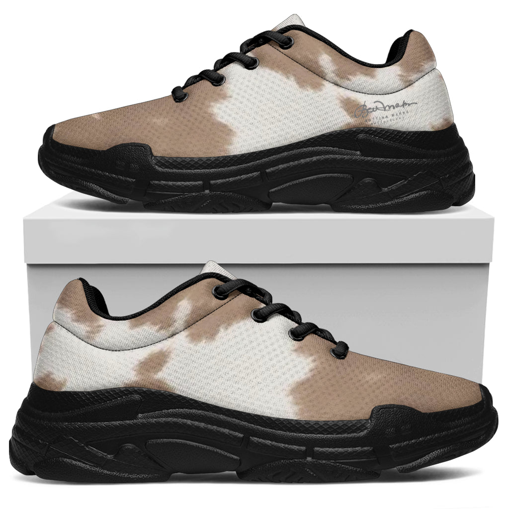 Pony Skin Chunky Sneakers