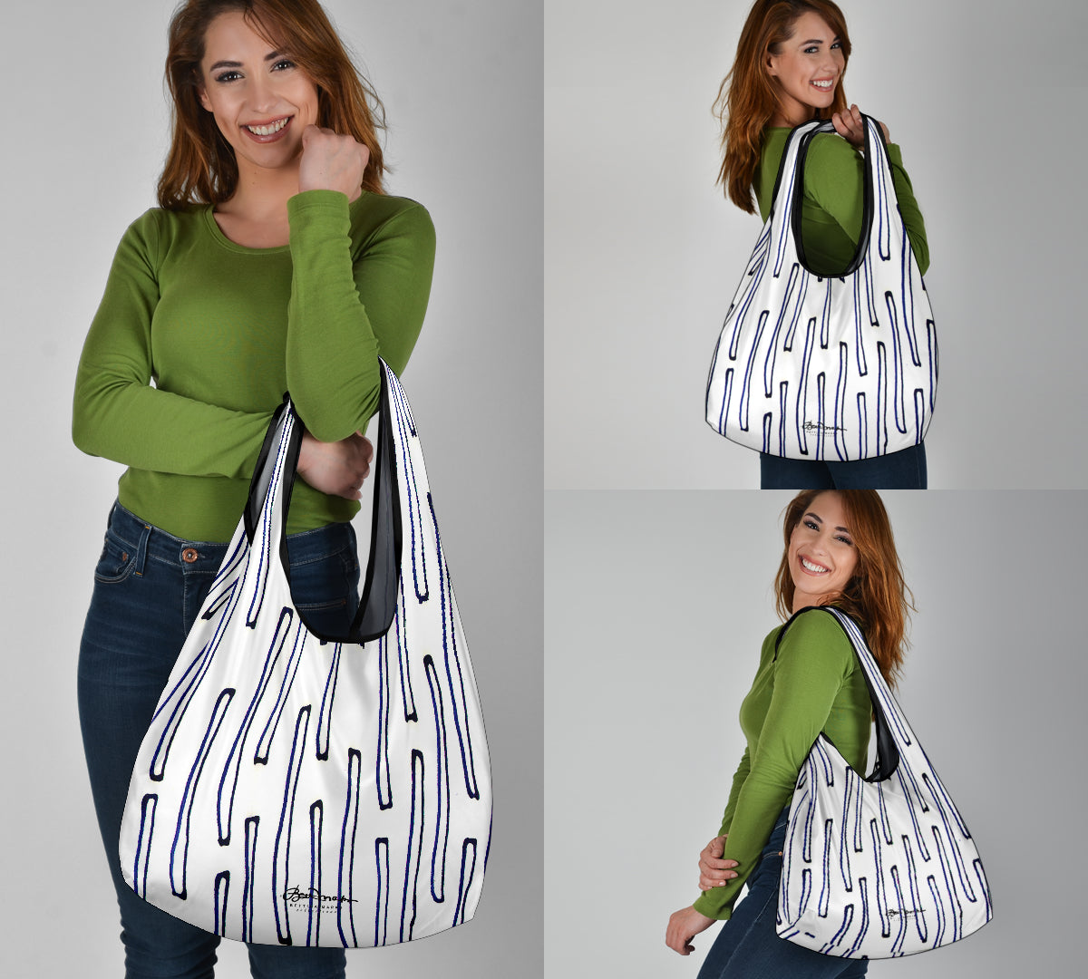 Nautical Crew Grocery Bag