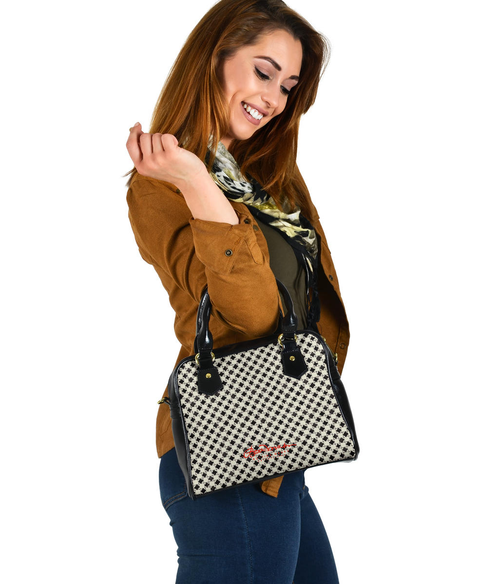 B&W OPTICAL HAND BAG W SHOULDER STRAP